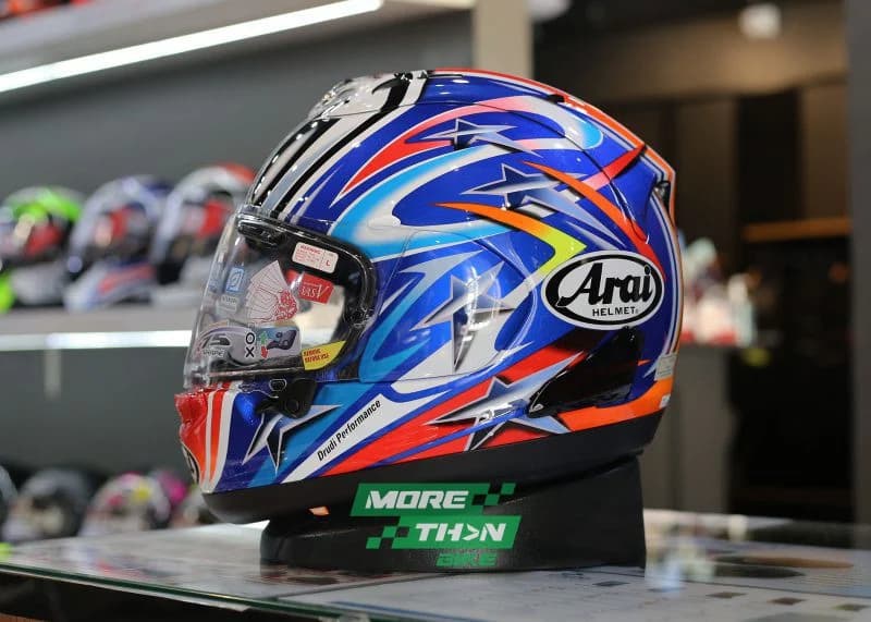 หมวกกันน็อค Arai รุ่น RX-7V Evo ลาย Nakano Red