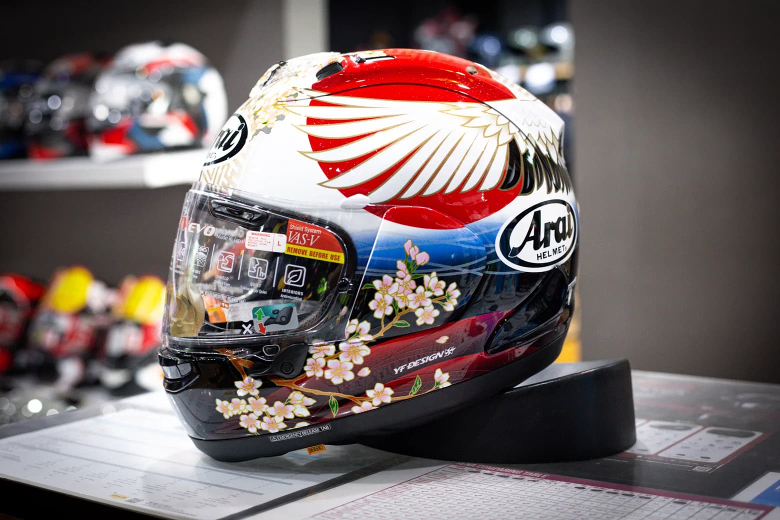 หมวกกันน็อค Arai รุ่น RX-7V Evo ลาย Tsubasa