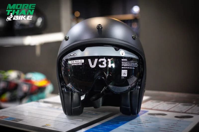 หมวกกันน็อค HJC รุ่น V-31 สี Semi Flat Black (ดำด้าน)