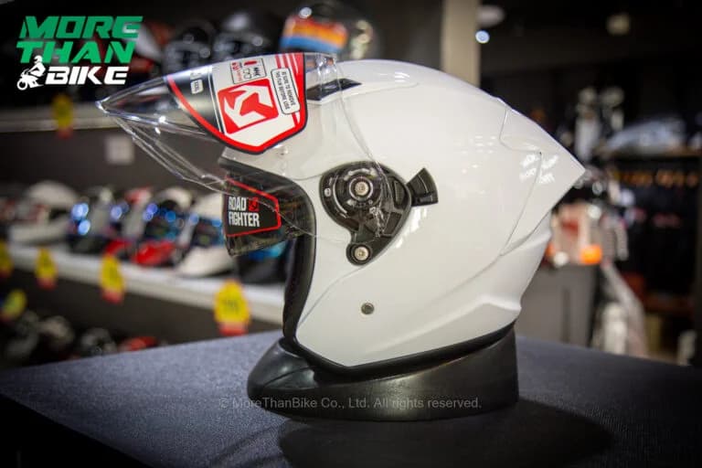 หมวกกันน็อค NHK รุ่น S1 GP Pro สี Solid White (ขาว)